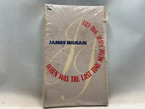 James Ingram When Was The Last Time Music Made You Cry Cassette Single NEW 