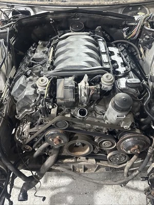 99-06 Mercedes R230 SL500 E500 CLK500 5.0 V8 M113 Engine Motor Assembly OEM 44k - Image 1 of 4