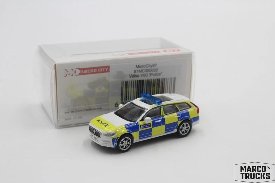 Herpa 沃尔沃 V90 "Police England" (ab 2017) (Großbritannien) 号 87MC000022 1/87 保修 & 延长技术支持  — 第 1/1 张图片