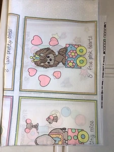 Precious Moments Nähen und Machen Weiches Babybuch Nähen Stoff Panel - Bild 1 von 4