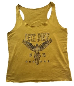 Canotta Free Bird taglia M concerto USA giallo oro musica campeggio ricreativo - Foto 1 di 9