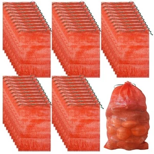 36lb Mesh Onion Bags Mesh Produce Bags Reusable Produce Bags Potato Storage B - Picture 1 of 8
