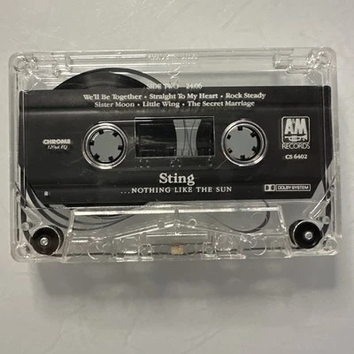 Sting Nothing Like The Sun (Cassette) Tape Only - Image 1 of 2