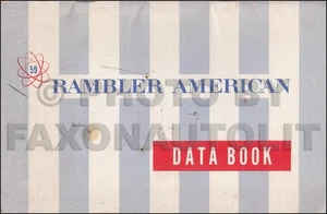 AMC Rambler American Data Book 1959 - Opciones Datos Características Especificaciones - Imagen 1 de 2