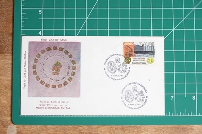 Guatemala FDC Papa Juan Pablo II Visita y Congreso de Avicultura 1983 Cubierta Foto 1 de 4