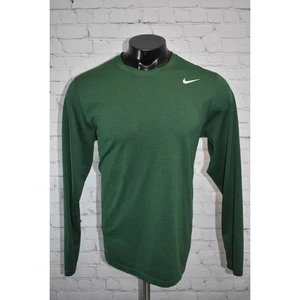 Nike Gym Shirt Mens Size Large Running Polyester Dri-Fit Performance Long Sleeve - Picture 1 of 5