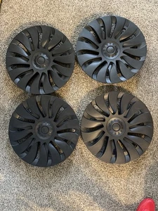  Tesla Model Y 19-Inch Storm Wind Style Hub Cover Replacement - Picture 1 of 9
