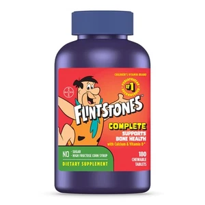 Flintstones Chewable Kids Vitamins Complete Multivitamin for Kids and Toddler... - Picture 1 of 8