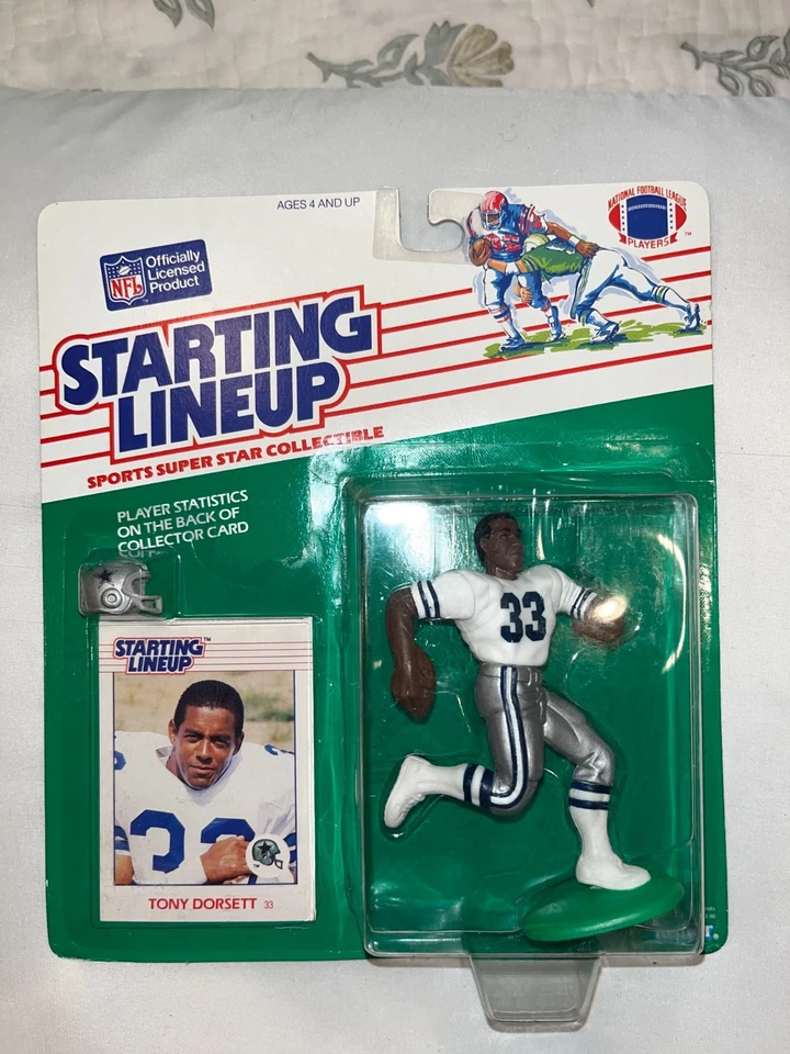 Starting Lineup Jordan, Dorsett, Ryan, Reggie, Maddux, Montana, Bird, Magic - Image 1 of 4