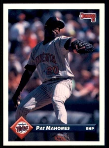 1993 Donruss #357 Pat Mahomes - Picture 1 of 2