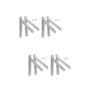 2 Pack Reinforcement Pull Rod Ladder Hinge Attic Replacement Parts - Bild 1 von 12