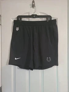 Nike Dri-FIT Indianapolis Colts Mens Size Large On Field Black Shorts DZ5820-010 - Picture 1 of 10