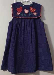 samara girls size 6 heart dress - Picture 1 of 5