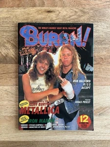 Burrn Heavy Metal Magazine Metallica Japanese - Picture 1 of 3