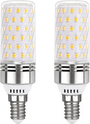 Akynite G-012 LED Corn Bulb E14 12W 6000K Cool White Non Dimmable Pack of 2 - Image 1 of 3