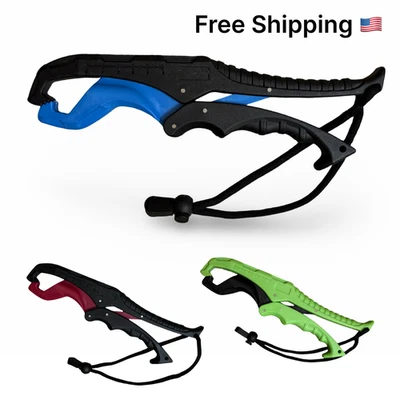 Pinza labial para peces 9" - Herramienta de agarre para peces con correa para muñeca Foto 1 de 3