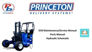 PRINCETON Piggy Back D50 Service Manual and Parts Manual on a USB Flash Drive. - Picture 1 of 5