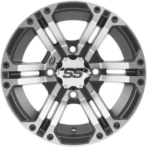 ITP SS212 Wheel 12x7 4/137 Machined w/Blk 5+2 Can Am Commander 800R (2013-2018) - Picture 1 of 3