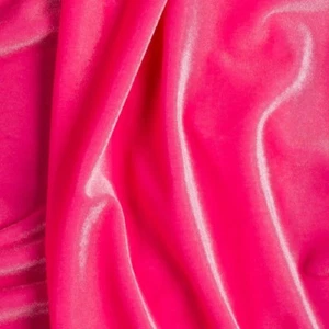 Lo último Rosa TERCIOPELO ELÁSTICO 60" ROPA FORMAL CONCURSO BAILE VENDIDO BTY - Imagen 1 de 1