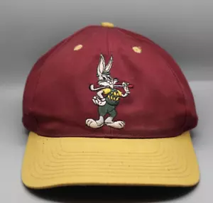Vintage Bugs Bunny Golfing Snapback Hat Cap Looney Tunes 1994 Elite VTG Swag - Picture 1 of 10