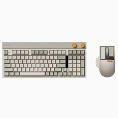 Lofree Block 98 Key 2.4G Wireless Bluetooth Wired Mechanical Keyboard + Mouse - Image 1 of 4