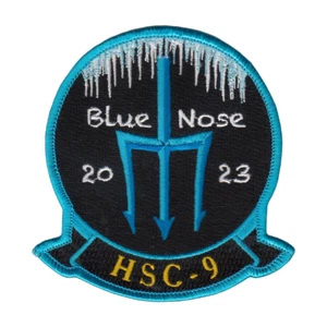 HSC-9 TRIDENTS 2023 PARCHE NARIZ AZUL PECHO - Imagen 1 de 1