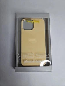 Apple iPhone 13 Pro Max/iPhone 12 Pro Max Silicone Case - heyday Mist Yellow - Picture 1 of 5