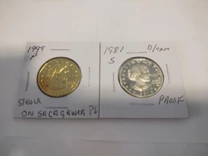 RIGHT SIDE 1981 S Susan b Anthony dollar (PROOF) - Picture 1 of 1