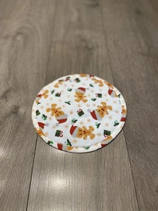 Pot Holder 9" Kitchen Mat Farm Farmhouse Cottage Ginger Bread Cotton Christmas - Picture 1 of 2