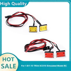 Luces laterales con señales de giro para coches RC 1:8/1:10 TRX4 SCX10 modelo simulado SUK - Imagen 1 de 7