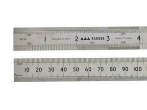 Stanley Tools 64R Rustless Rule 150Mm / 6In STA035400 - Picture 1 of 1