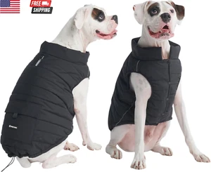 Dog Winter Jacket, Water-Resistant Coat, Warm Reflective Windproof Fleece-Interi - Picture 1 of 6