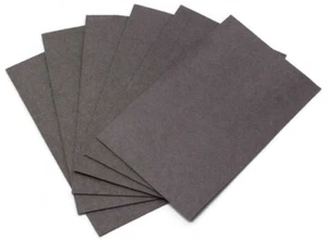 Paquete de 6 piezas precortadas Ultrasuede® 3""x 5"" - gris - peso mediano U004.04 - Imagen 1 de 1