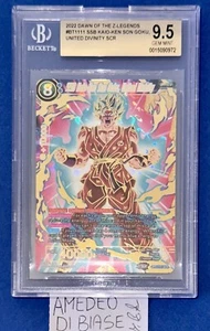 Dragonball BGS 9,5 SSB Kaio-Ken Son Goku, United Divinty SCR Dragon B S BT1-111 - Bild 1 von 7