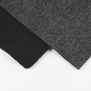 SAMPLE Penn Elcom  Black Indoor/Outdoor Synthetic Carpet Covering SAMPLE - Picture 1 of 2