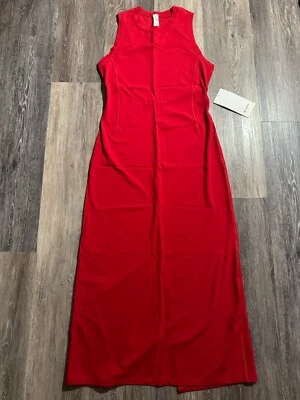 Lululemon All Aligned Midi Dress, DKRD - Dark Red, NWT, Size 8 - Image 1 of 4