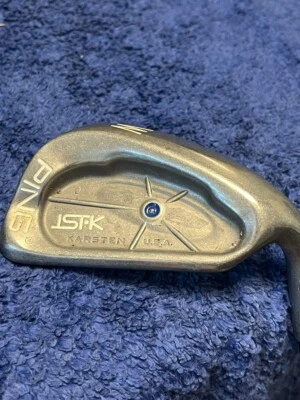 PING ISI K BLUE DOT PITCHING WEDGE 45°, ALDILA 350 STIFF, RH (C-693) MAKE OFFER! - Image 1 of 4