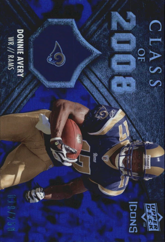2008 Upper Deck Icons Football Insert/Parallel Singles (Pick Your Cards) - Image 1 of 1