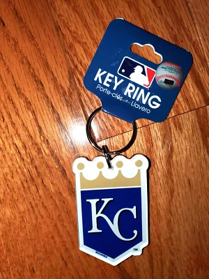 Kansas City KC ROYALS acrylic Key ring keychain NEW WINCRAFT - Image 1 of 4