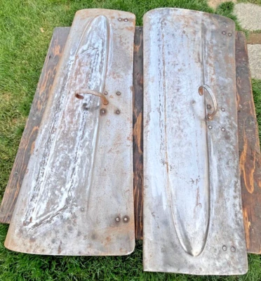 Atq. 1920-30-е Модель-T Ford Chevy Заказная КРЫСИНАЯ УДОЧКА Панель капота Бабочки для Автомобиля Грузовика - Изображение 1 из 4