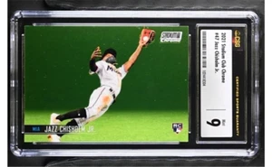 2021 Topps Chrome Stadium Club 47 Jazz Chisholm RC CSG 9 Mint - Picture 1 of 2