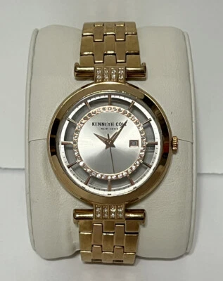 Reloj Damas Kenneth Cole Chelsea KC15005004 Tono Oro Rosa "Usado" Foto 1 de 4
