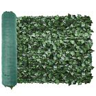 58''x136'' Artificial Hedge Ivy Leaves Privacy Fence Screen Panel Wall Decor