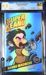 Fame: Super Mario Keanu Reeves Madness Lmtd. 17/20 Foil NYCC Exclusiv CGC 9.9 - Bild 1 von 3