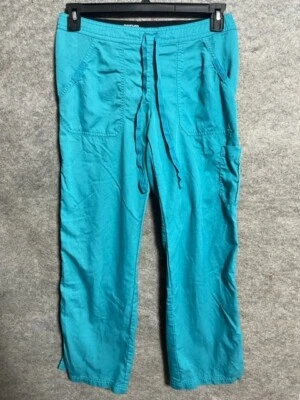 Grey's Anatomy by Barco Scrub Pants Women S Drawstring Uniform Straight Leg Blue - Image 1 of 4