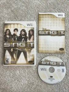 Disney Sing It Party Hits Wii Game 2010 - Complete! Free Shipping! - Picture 1 of 8