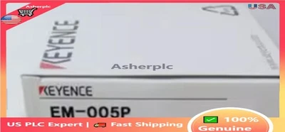 Keyence EM-005P Main Unit Shielded M5 PNP Proximity Sensors US Free TAX - Image 1 of 4