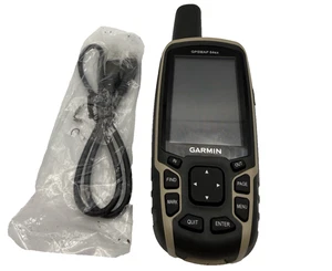 Garmin GPSMAP 64sx Handheld GPS w/ Altimeter Compass & Topoactive Maps Hiking - Picture 1 of 12