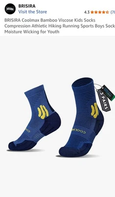 Calcetines para correr Balega Mini Crew para niños Foto 1 de 3