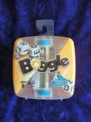 BOGGLE CLASSIC FAMILY WORD GAME HASBRO NEW SEALED AGES 8+ TRAVEL - Image 1 of 4